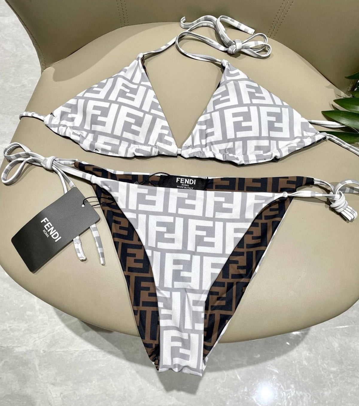 Two-piece Logo Bikini