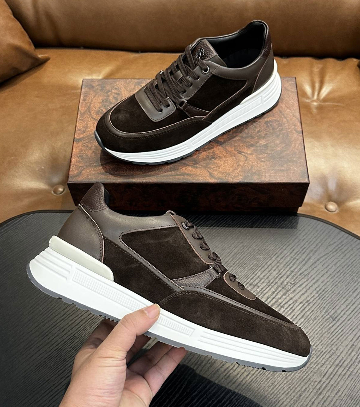 Leather Sneaker