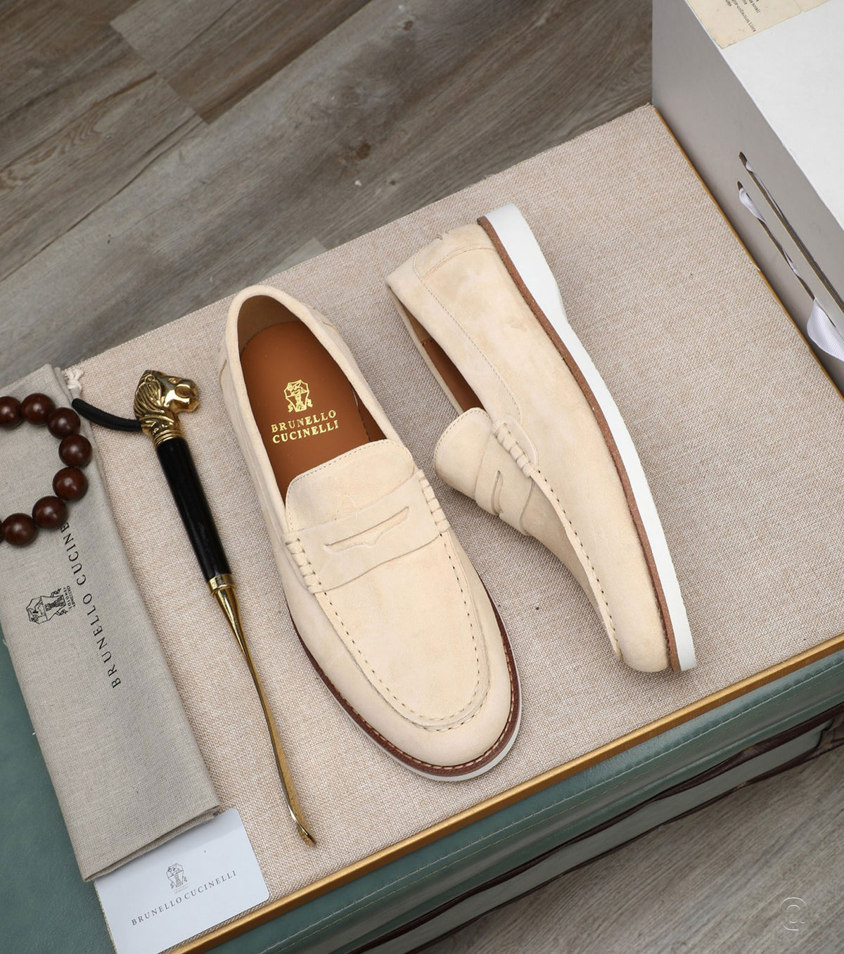 Suede Loafer