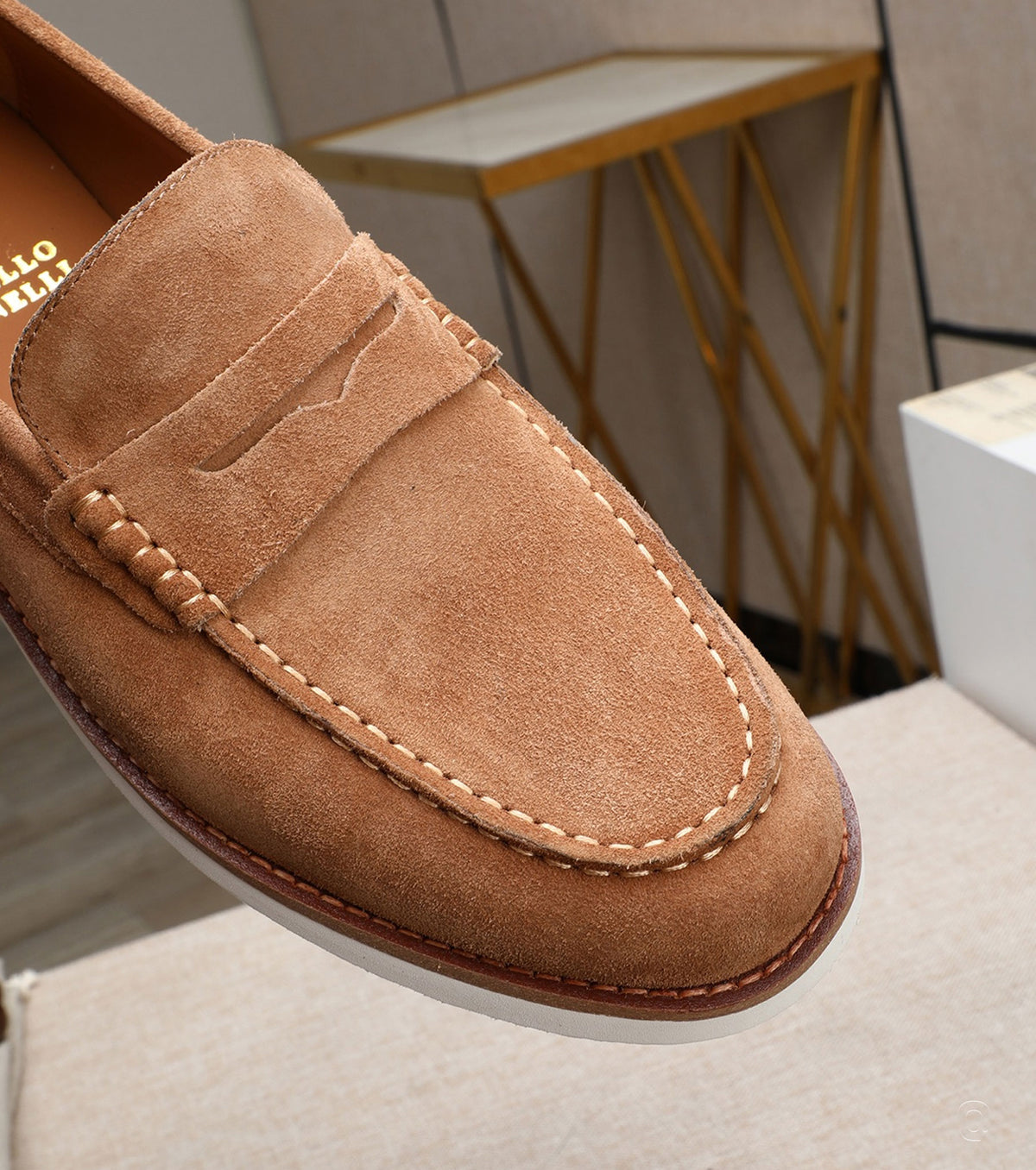 Suede Loafer