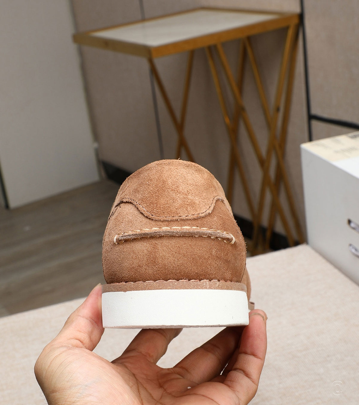 Suede Loafer