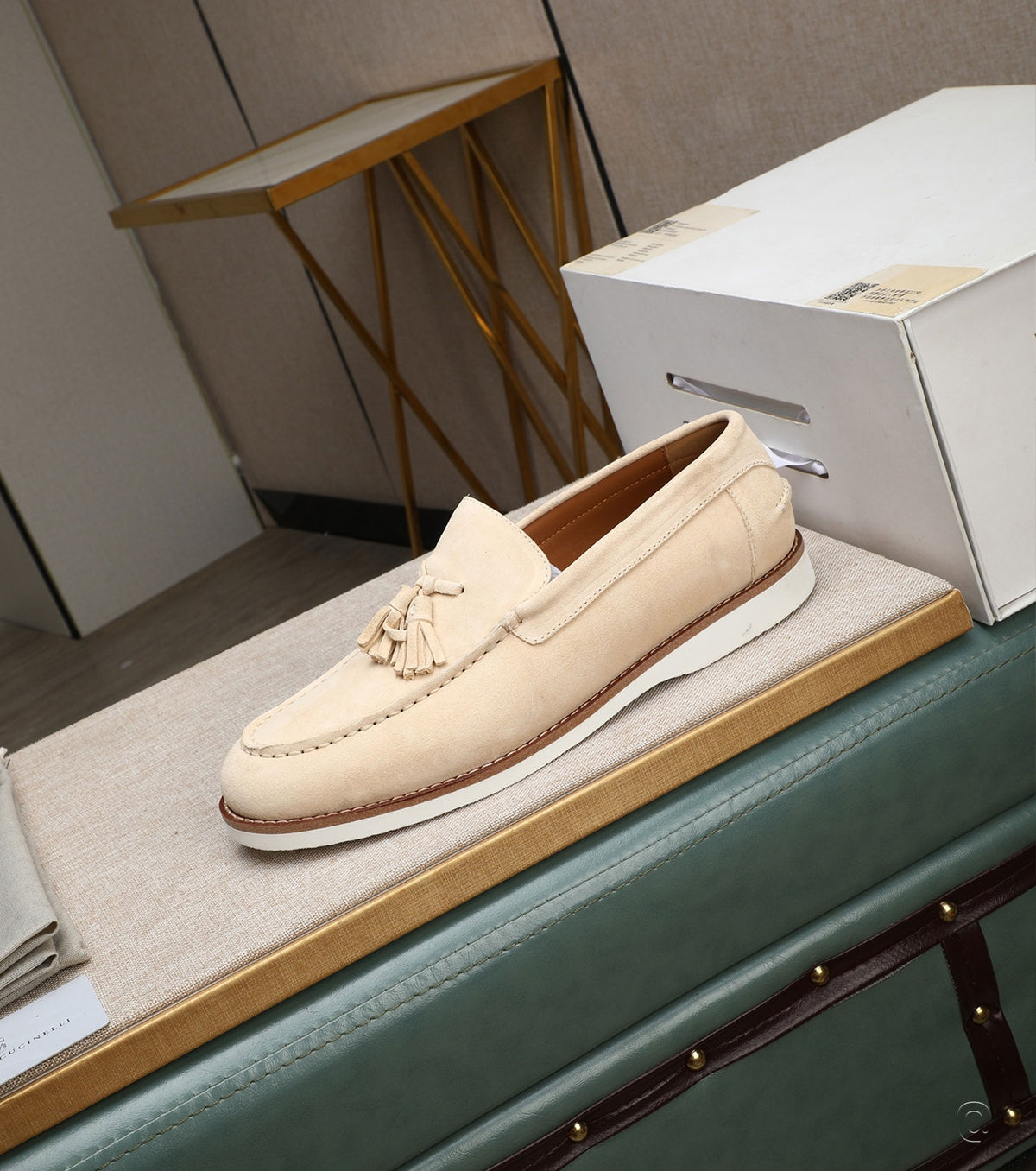 Suede Loafer