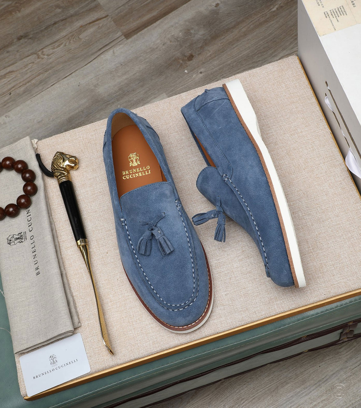 Suede Loafer