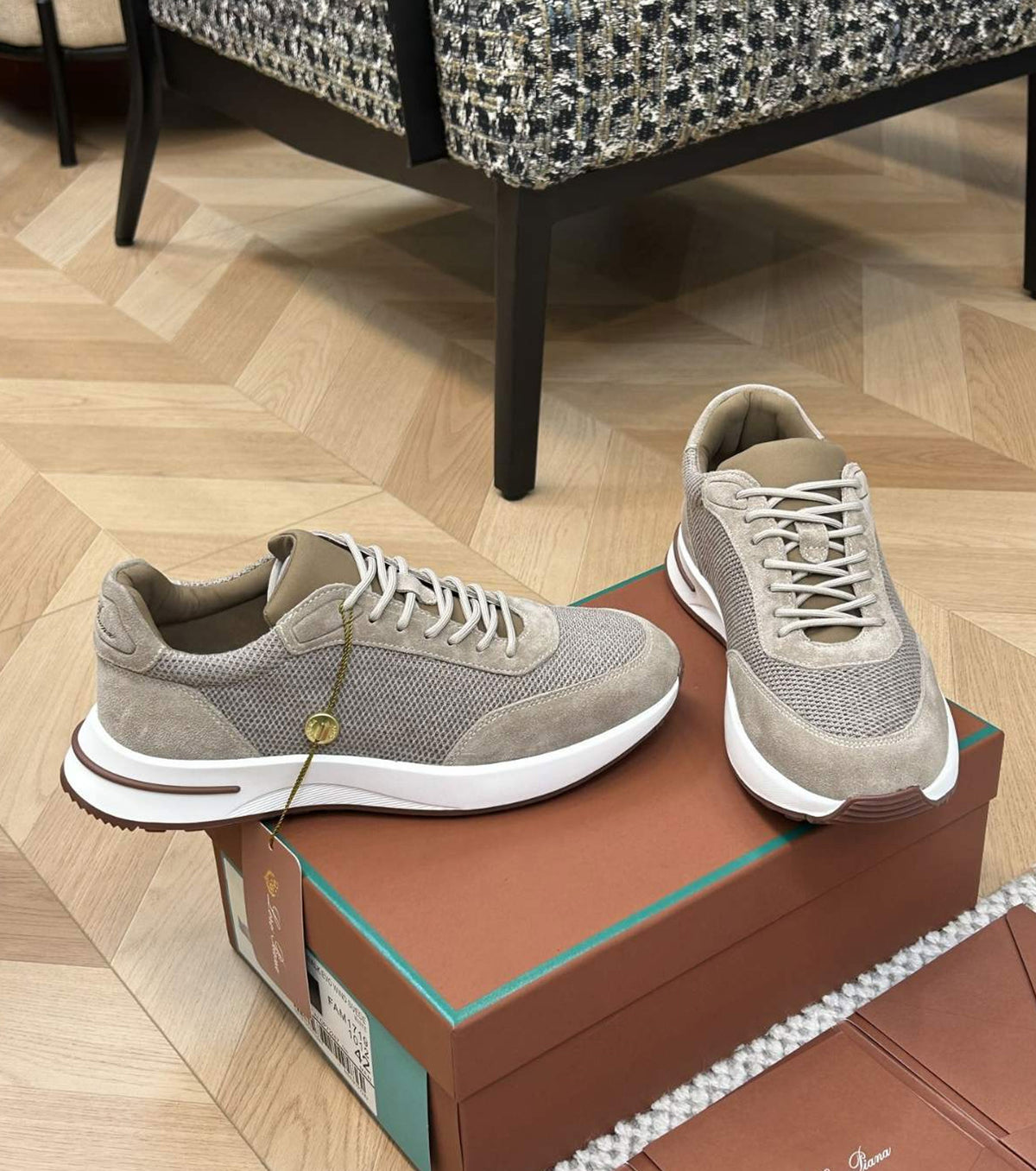 Кожени маратонки