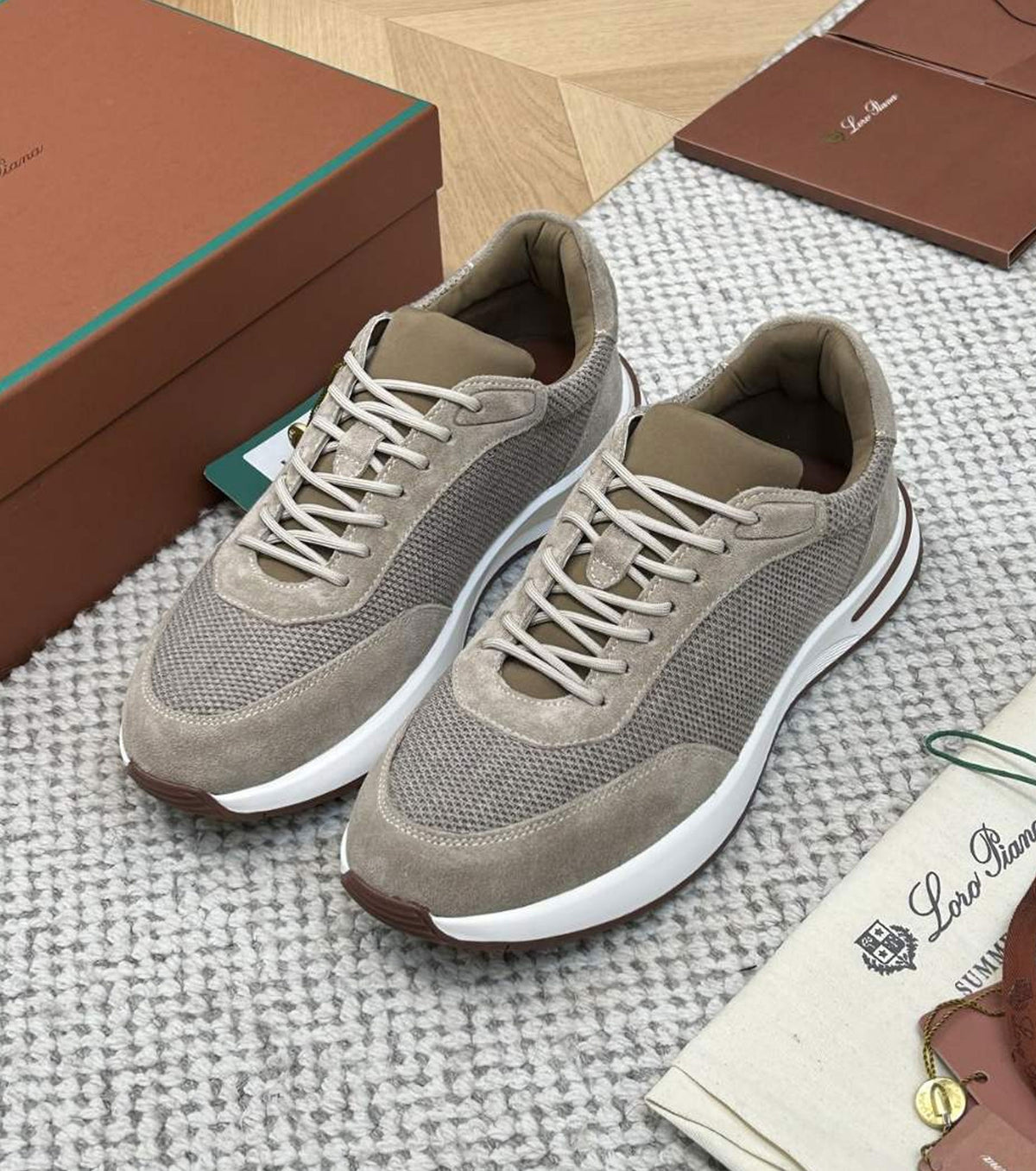 Кожени маратонки