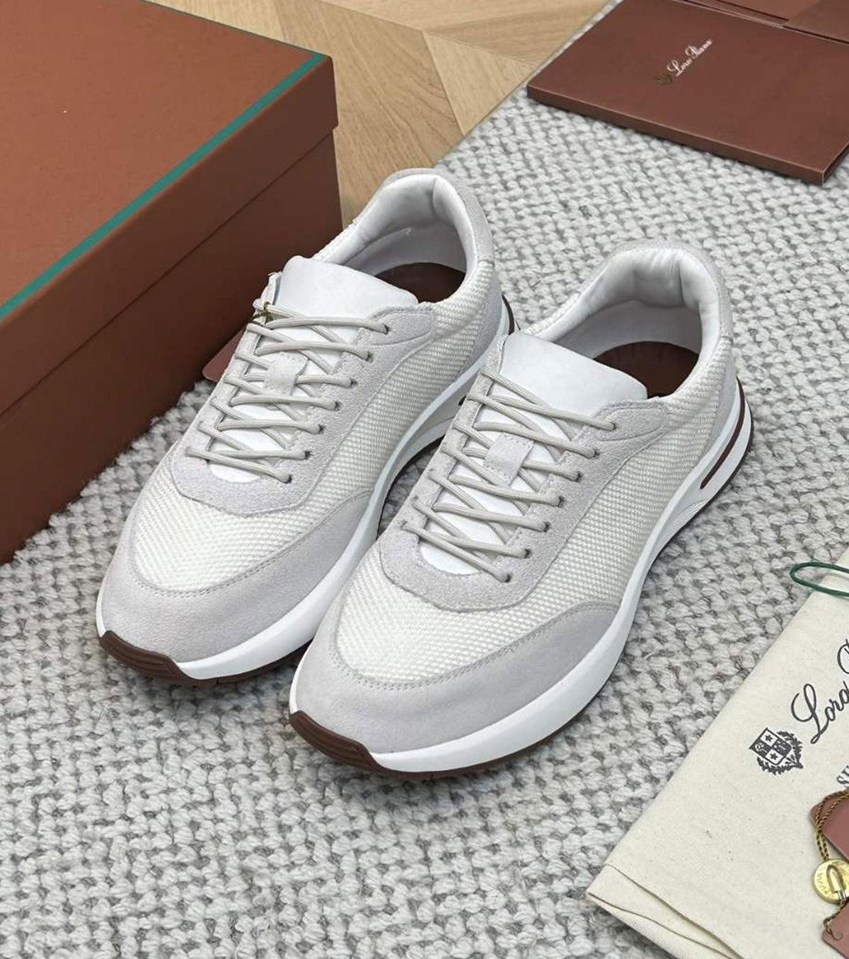 Кожени маратонки