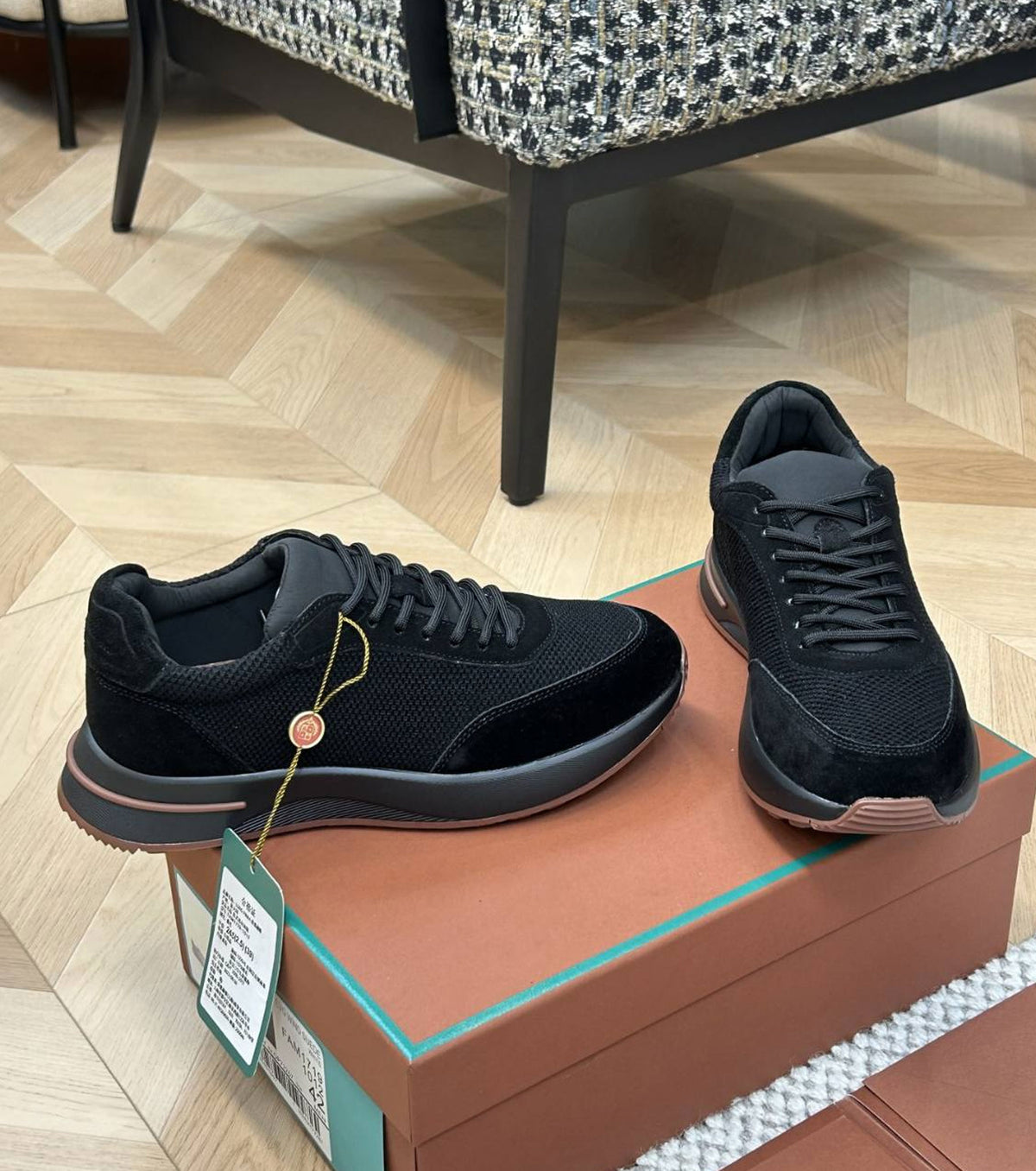 Кожени маратонки