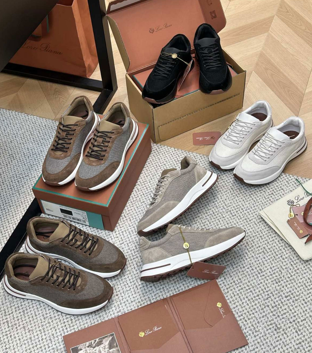 Кожени маратонки