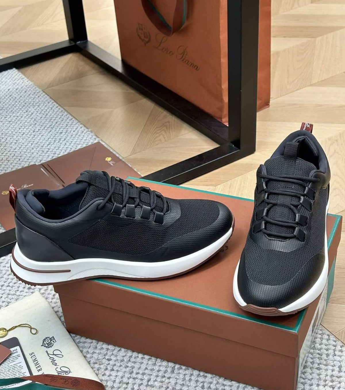 Кожени маратонки