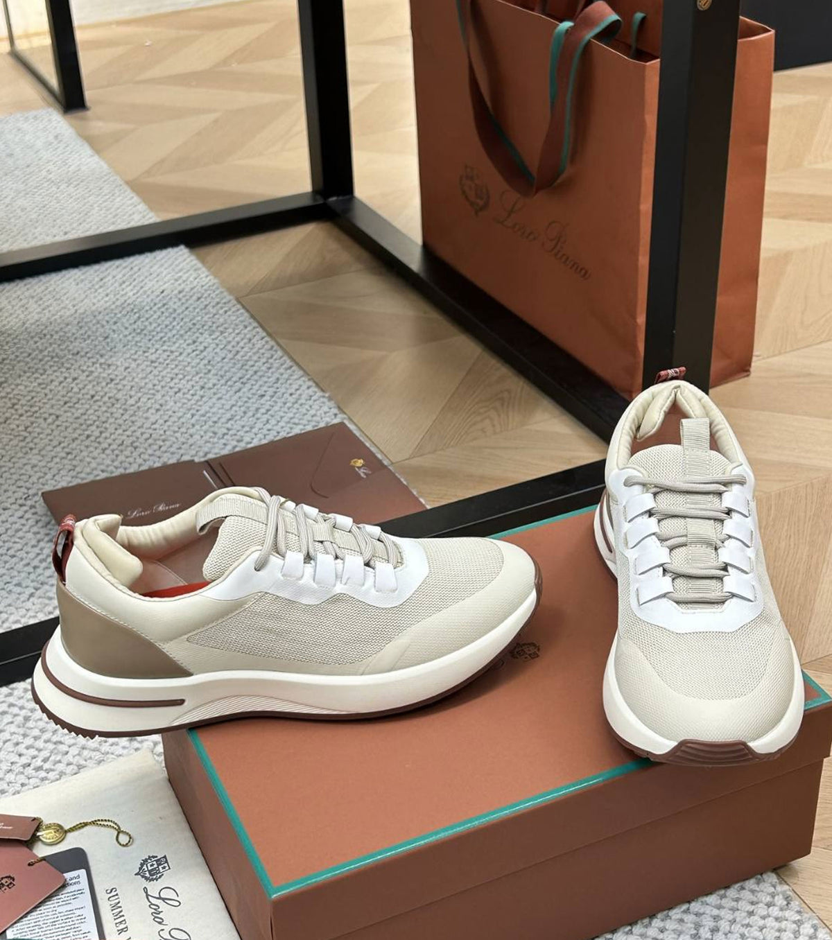 Кожени маратонки