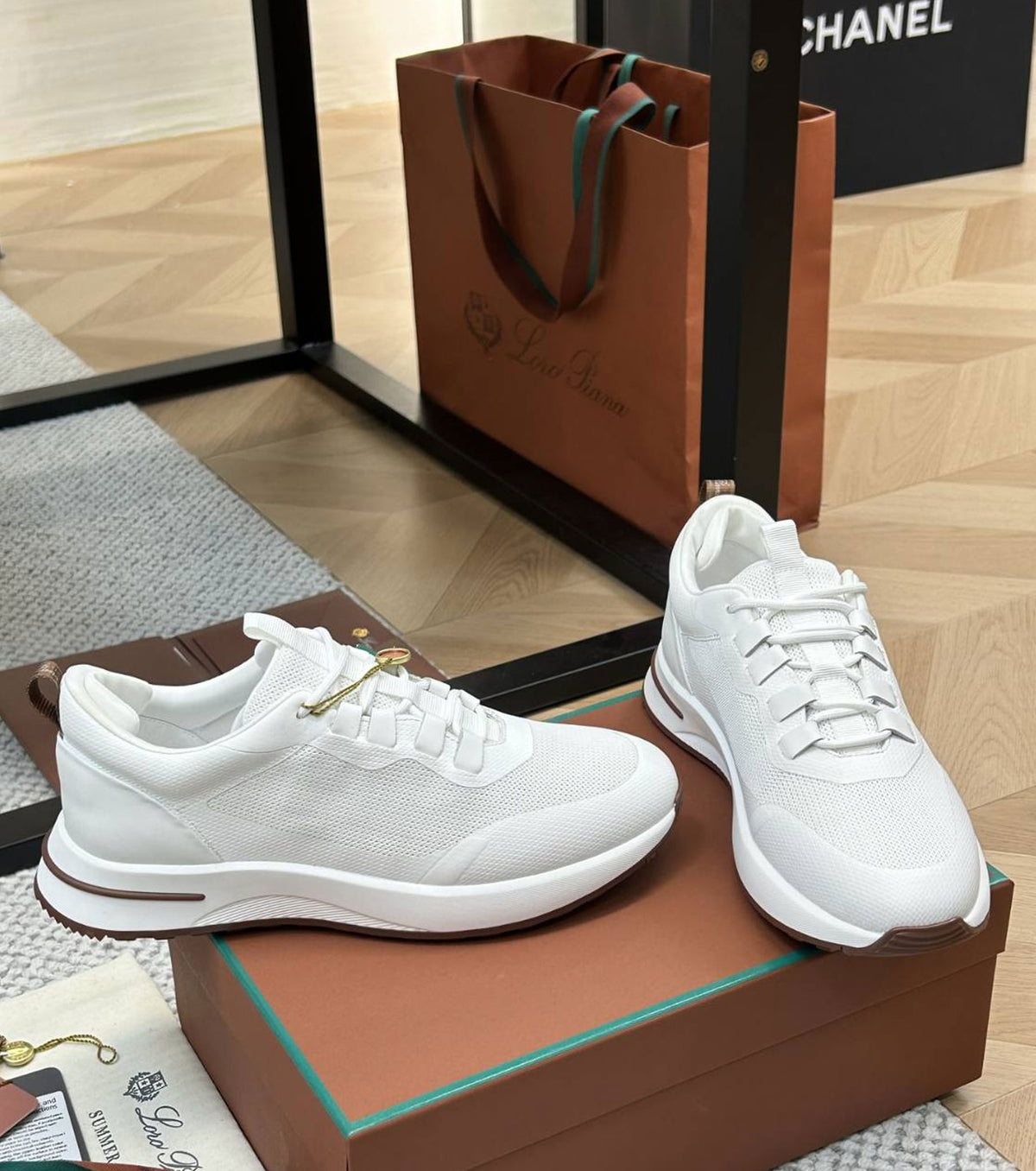 Кожени маратонки