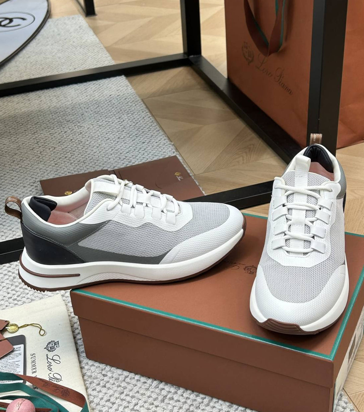 Кожени маратонки