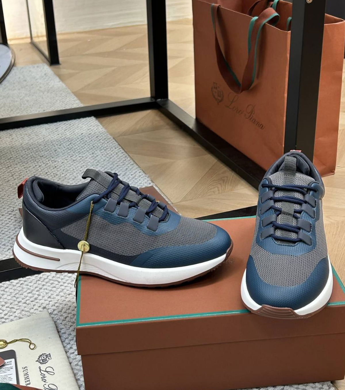 Кожени маратонки