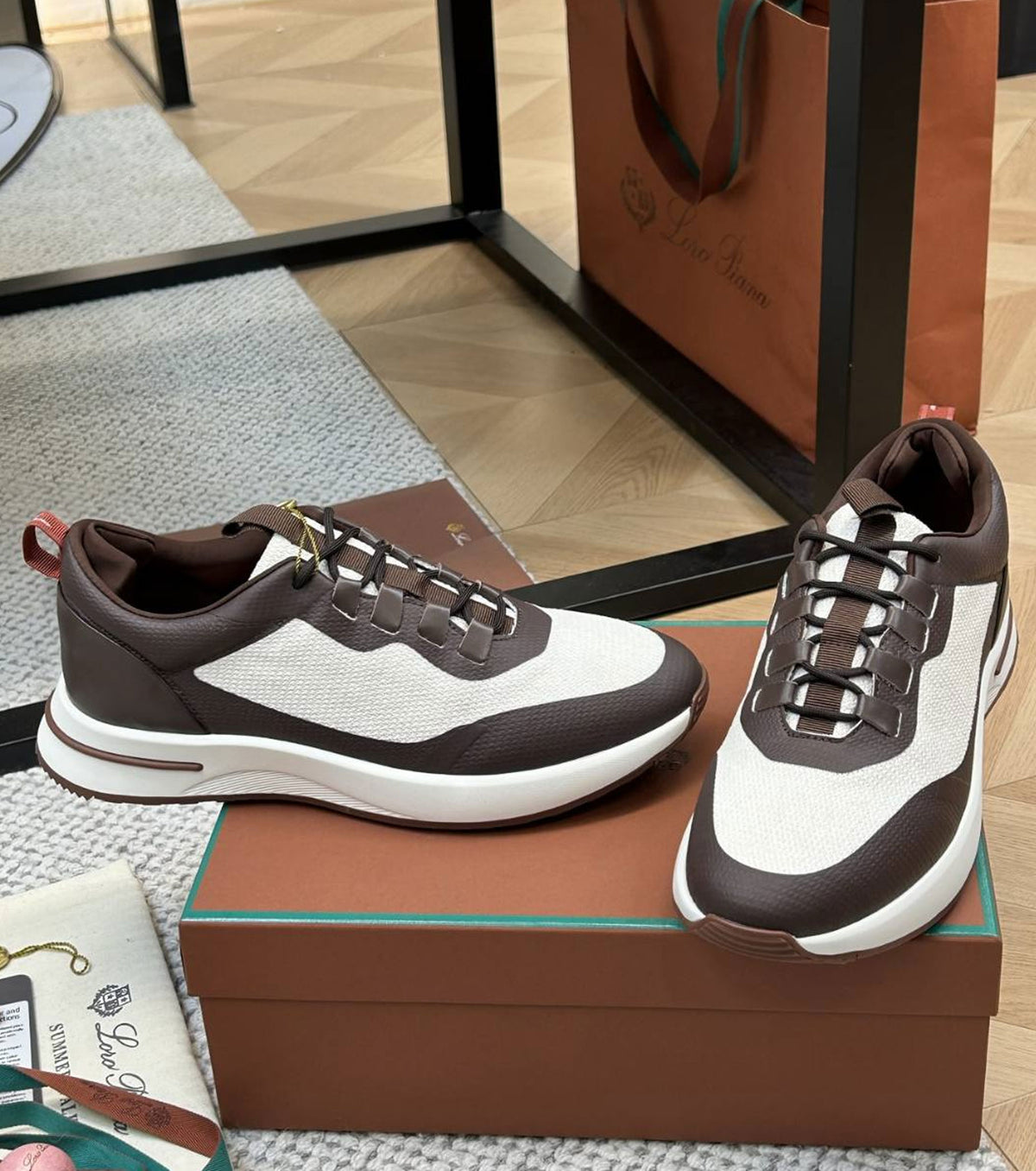 Кожени маратонки