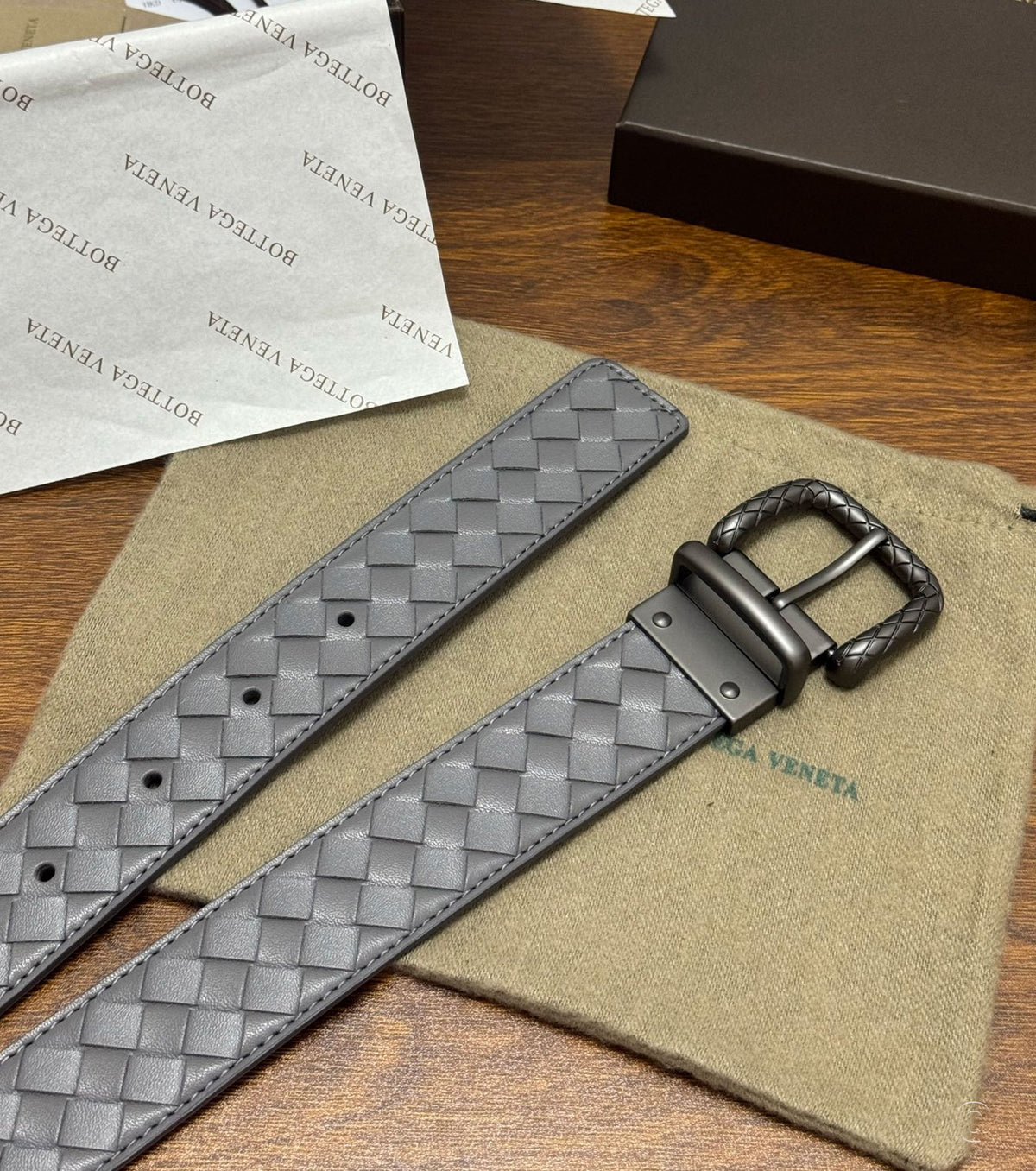 Espresso Intrecciato кожен колан