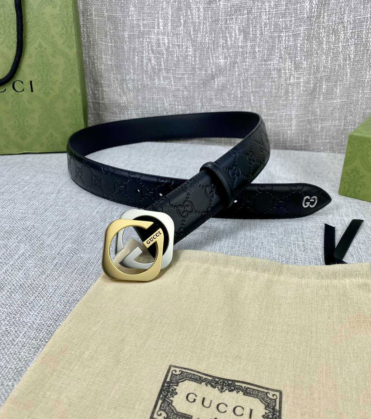 Signature Leather Belt
