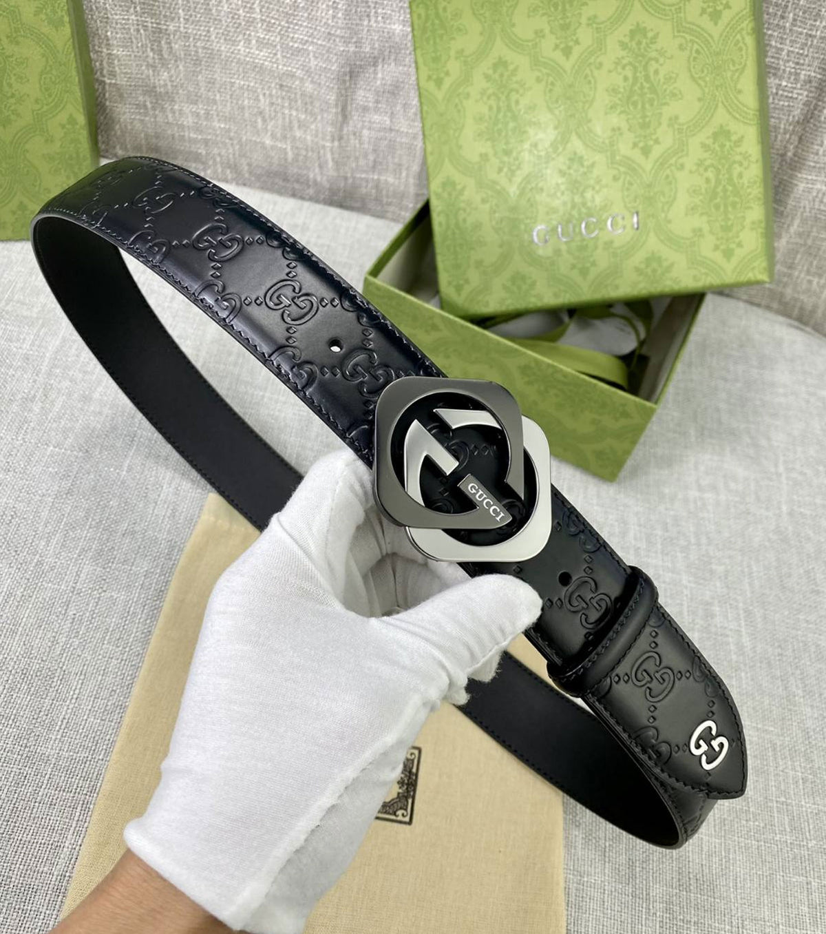 Signature Leather Belt