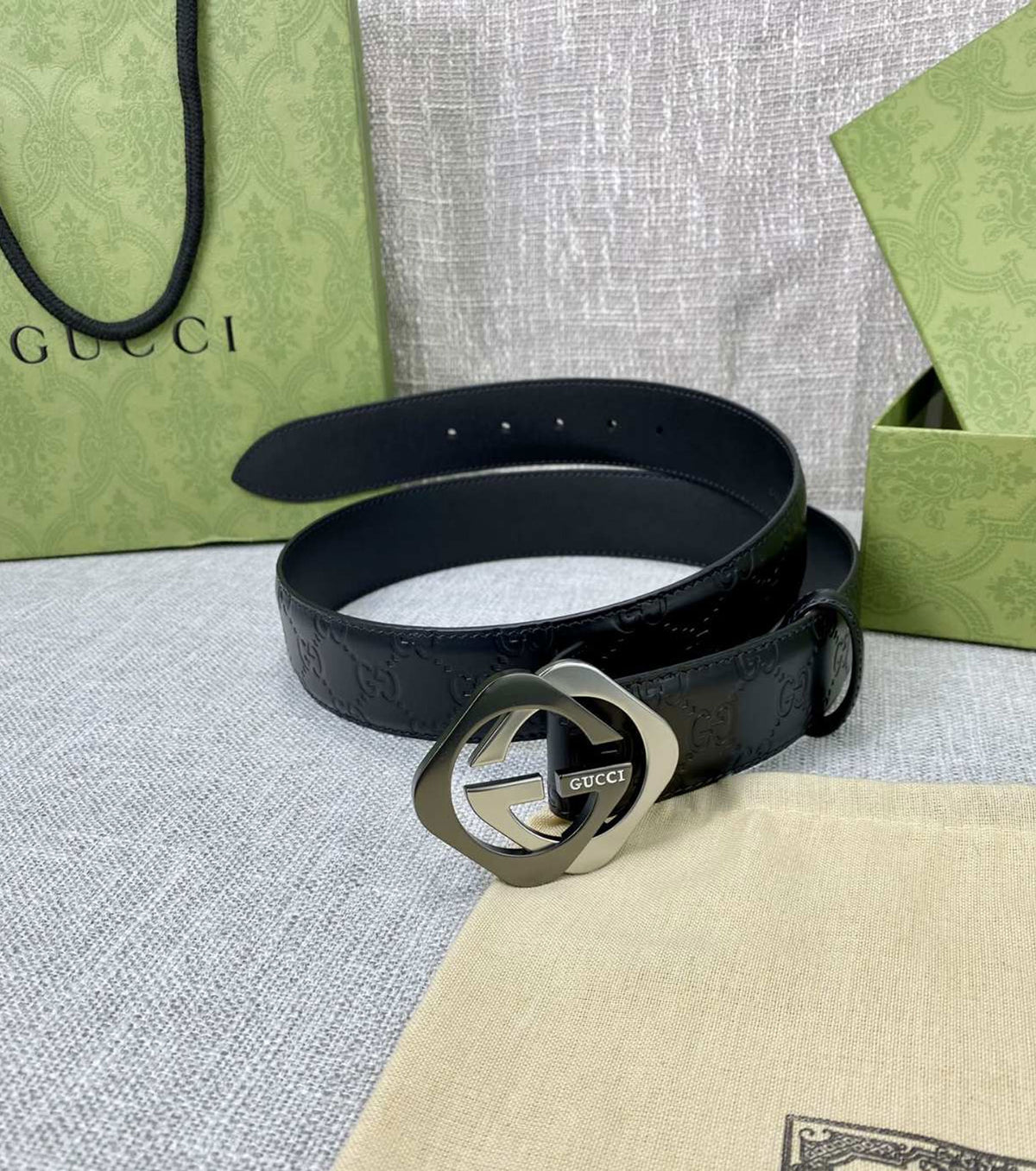 Signature Leather Belt