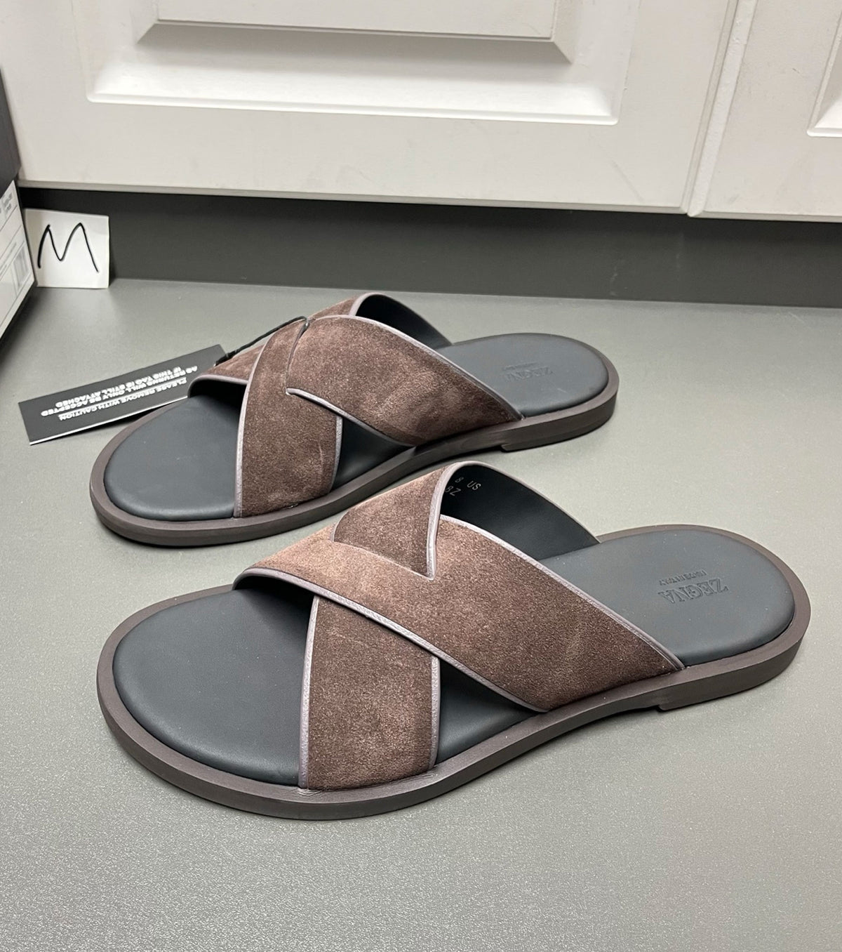 Suede Sandal