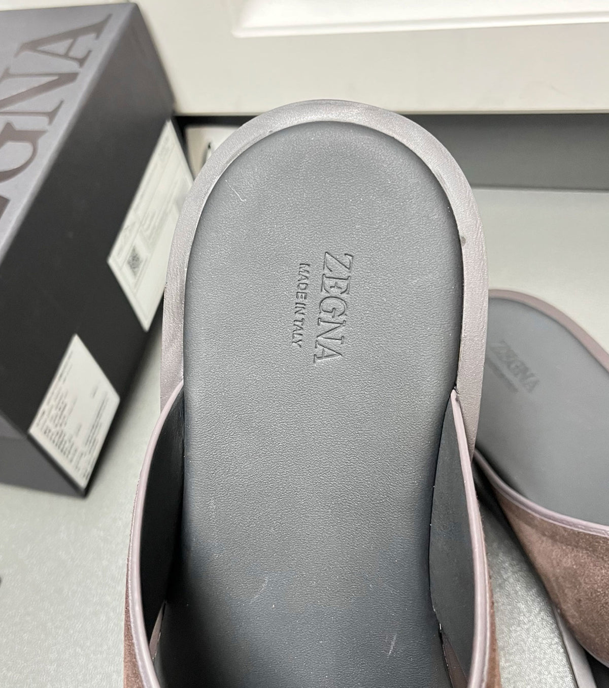 Suede Sandal