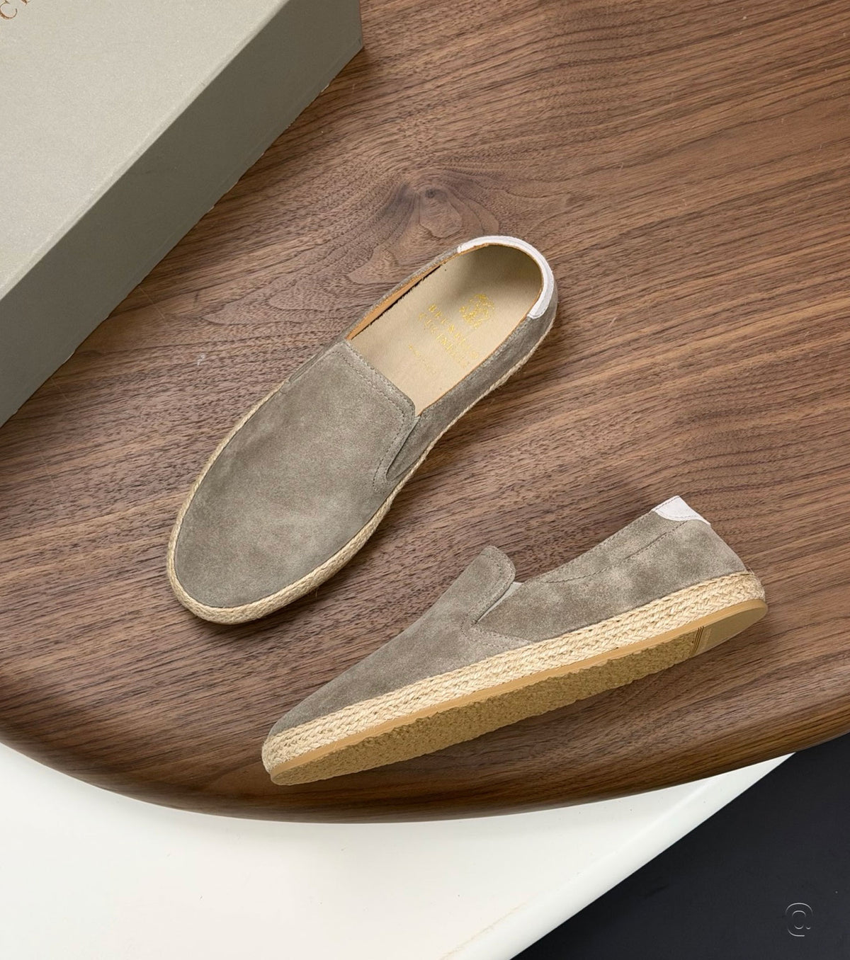 Suede espadrilles