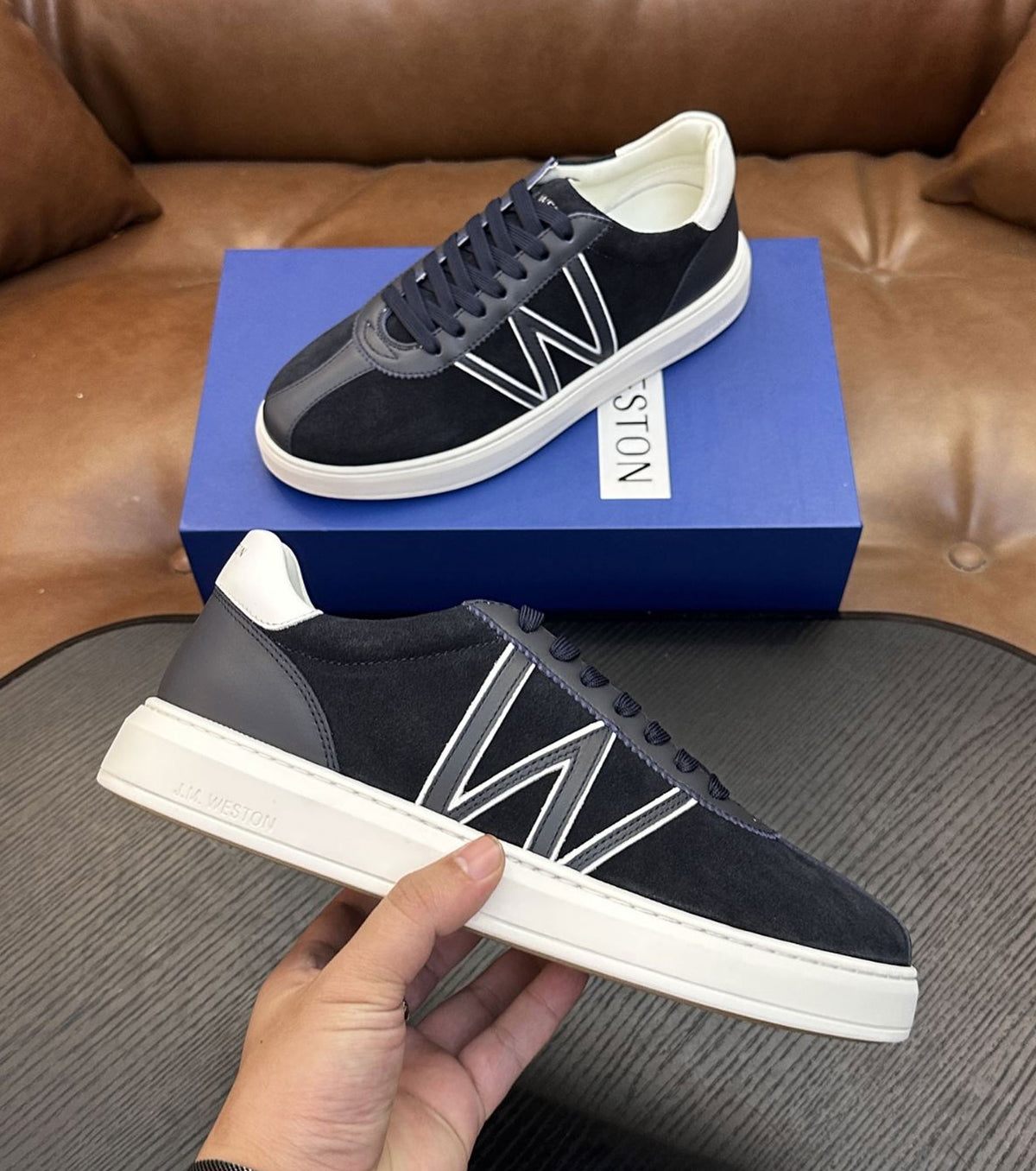 Leather Sneaker