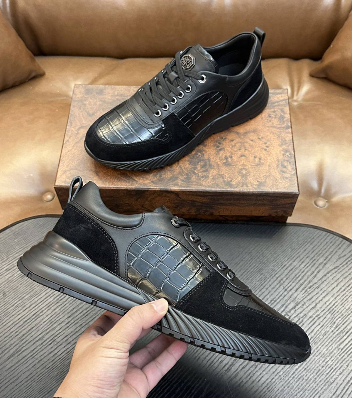 Leather Sneaker