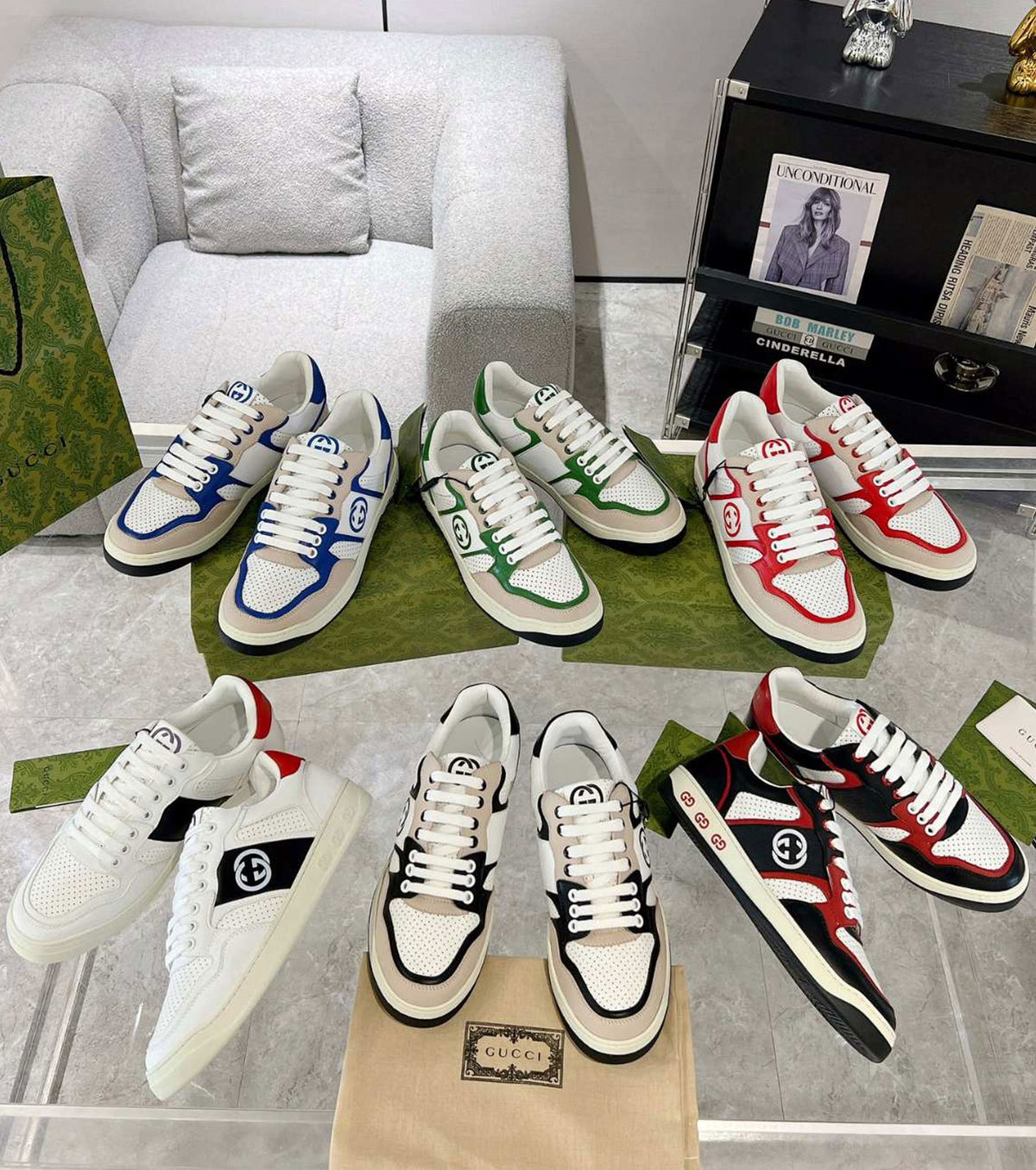 Leather Sneakers