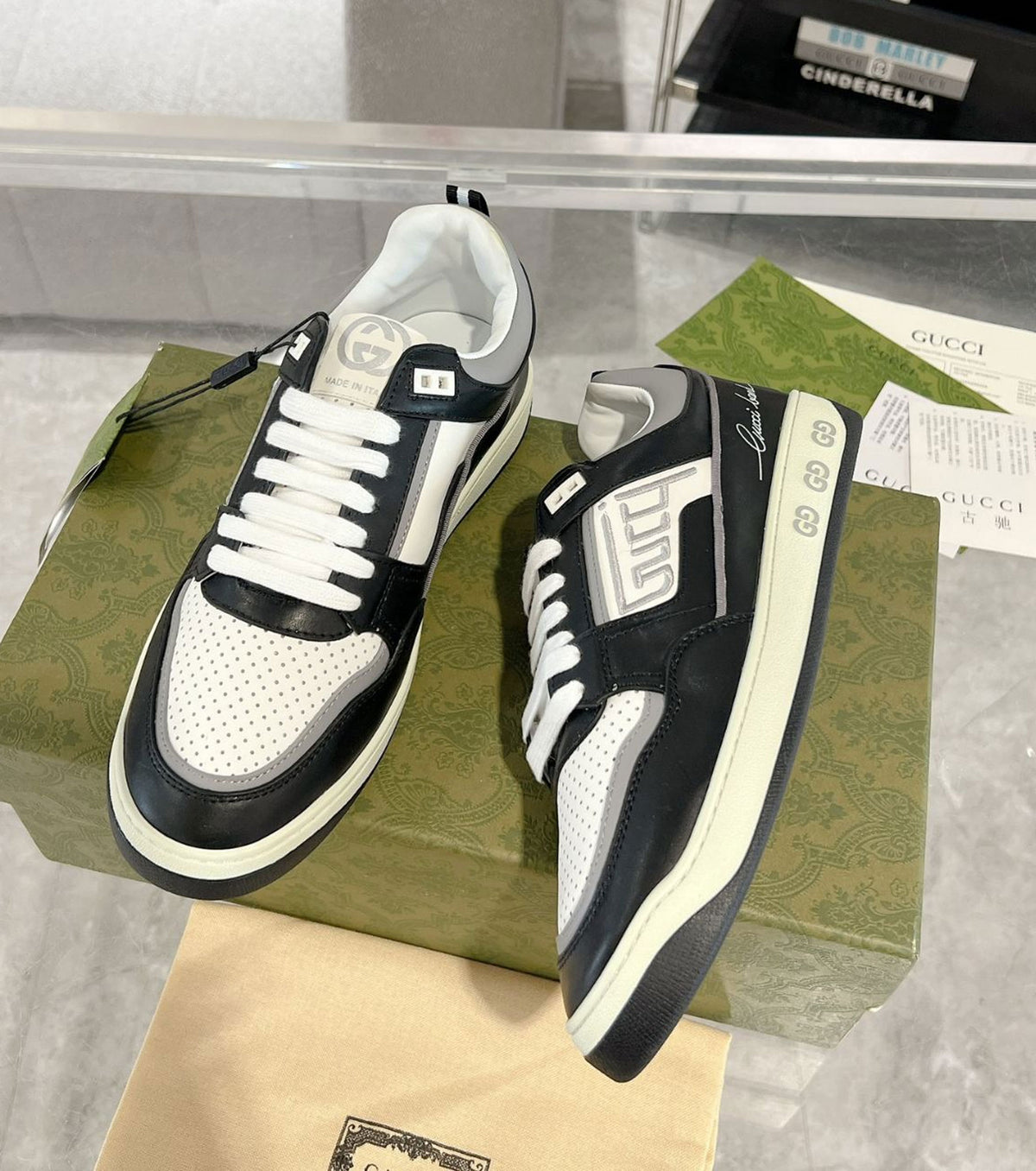 Leather Sneakers