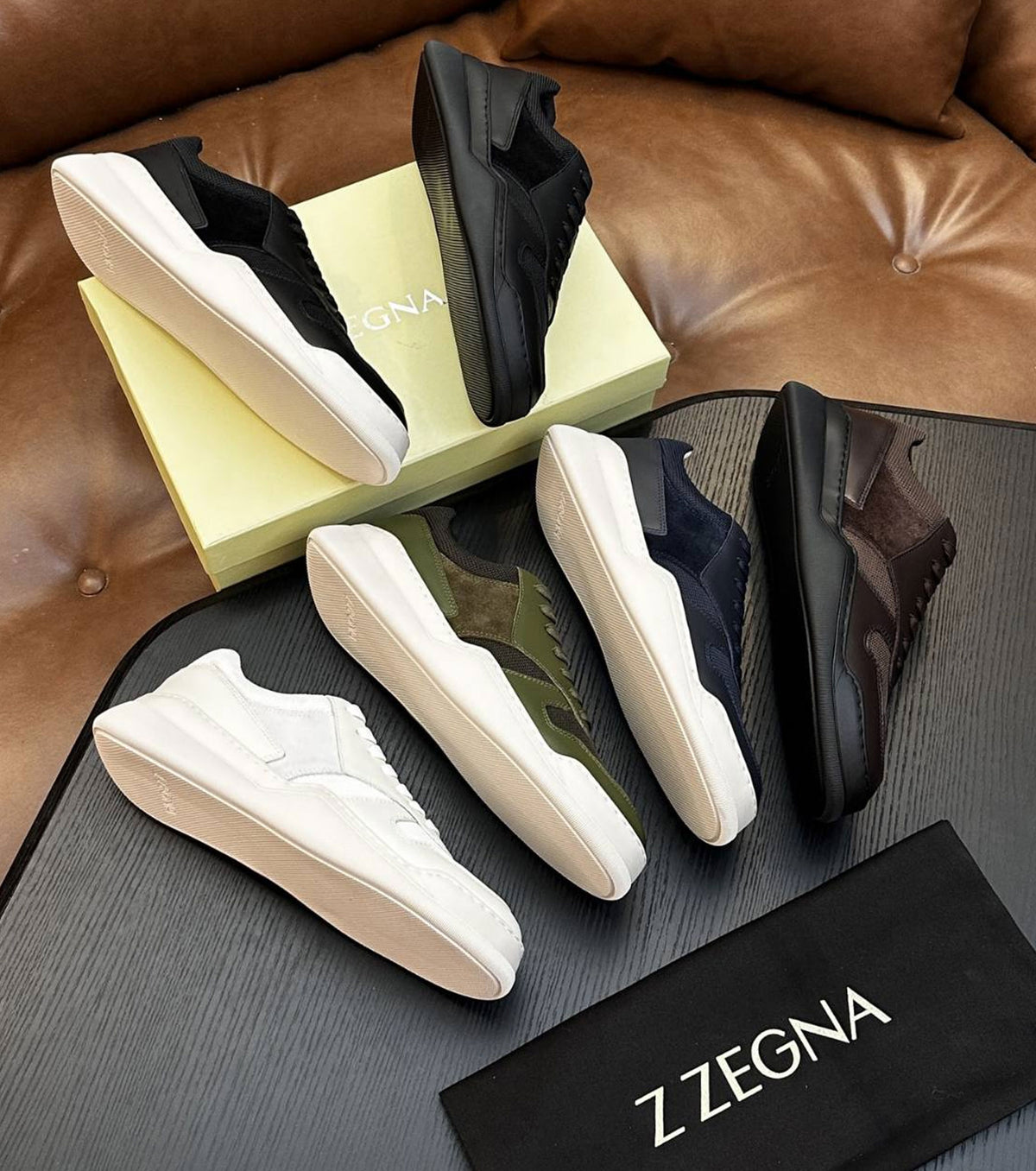 Leather Sneaker