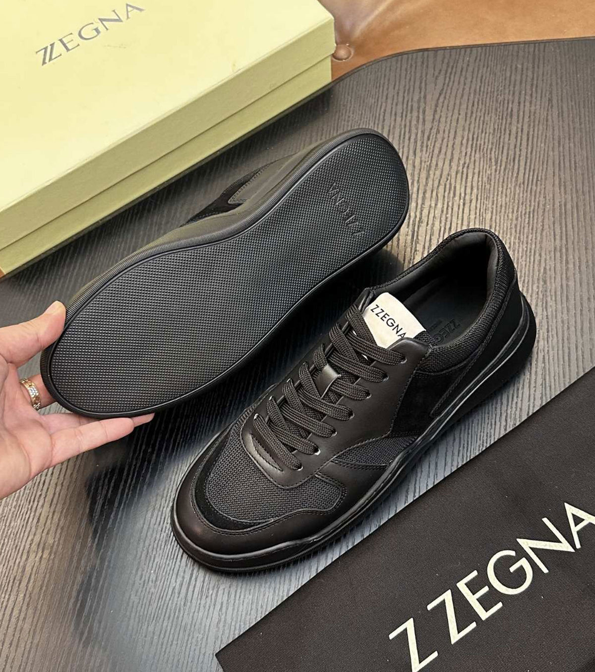 Leather Sneaker