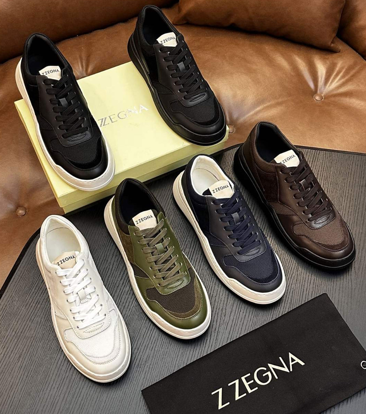 Leather Sneaker