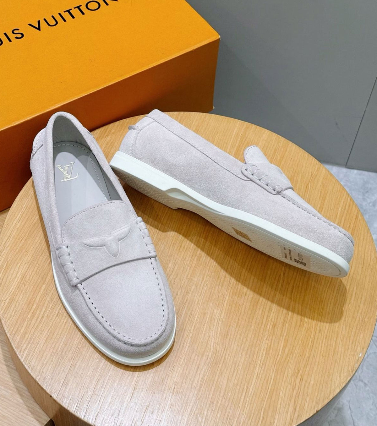 Suede Loafers