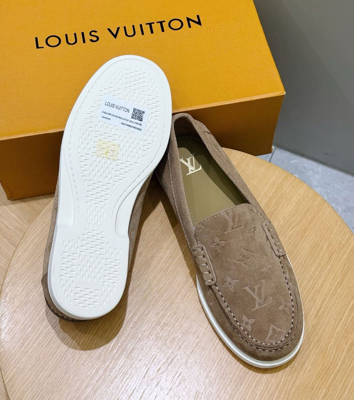 Suede Loafers