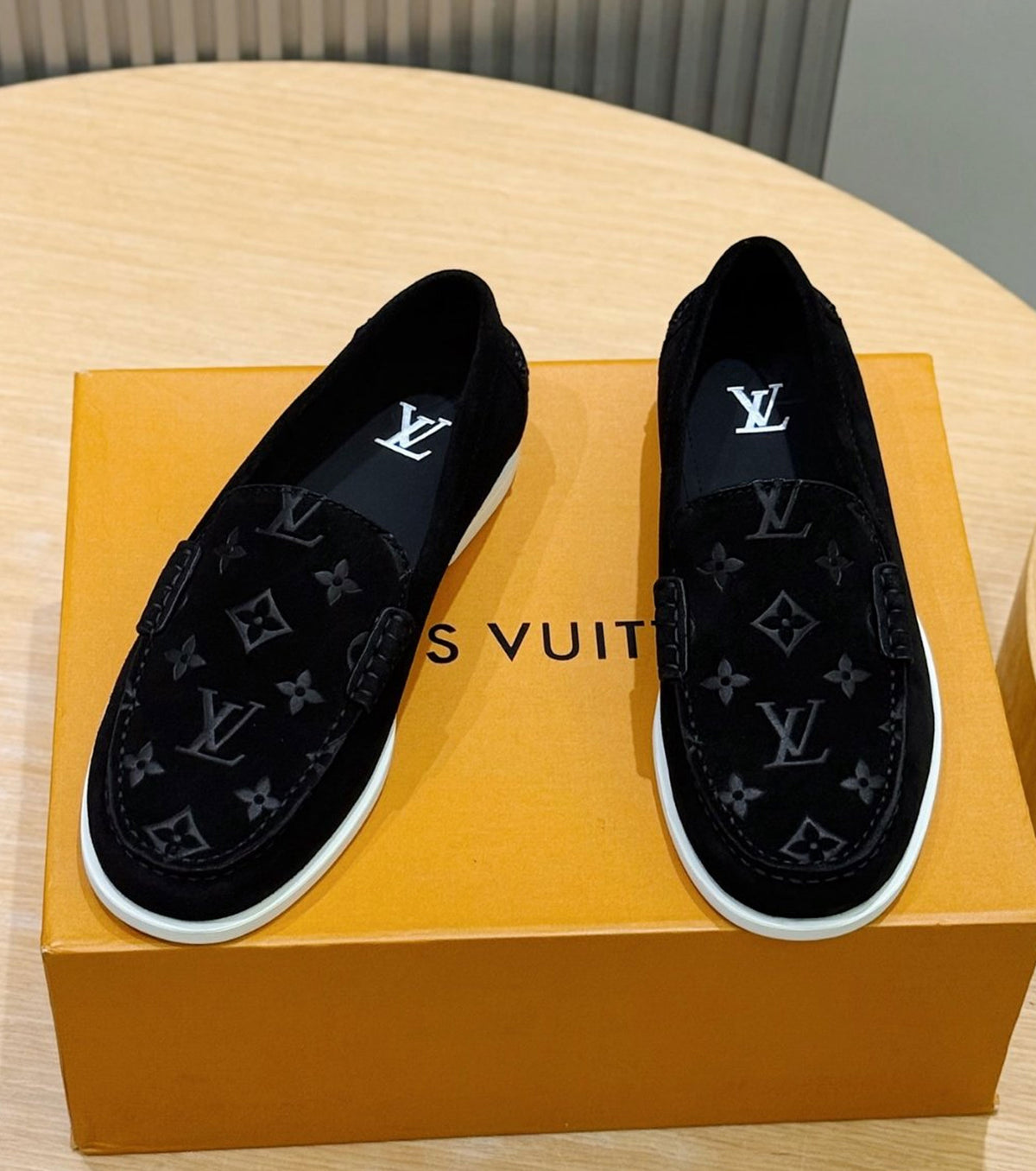Suede Loafers