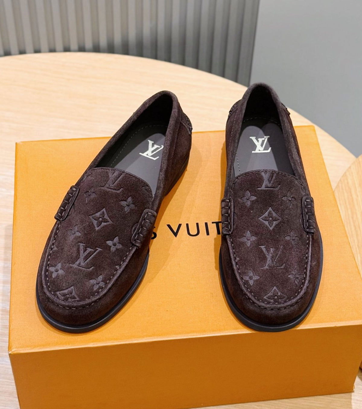 Suede Loafers