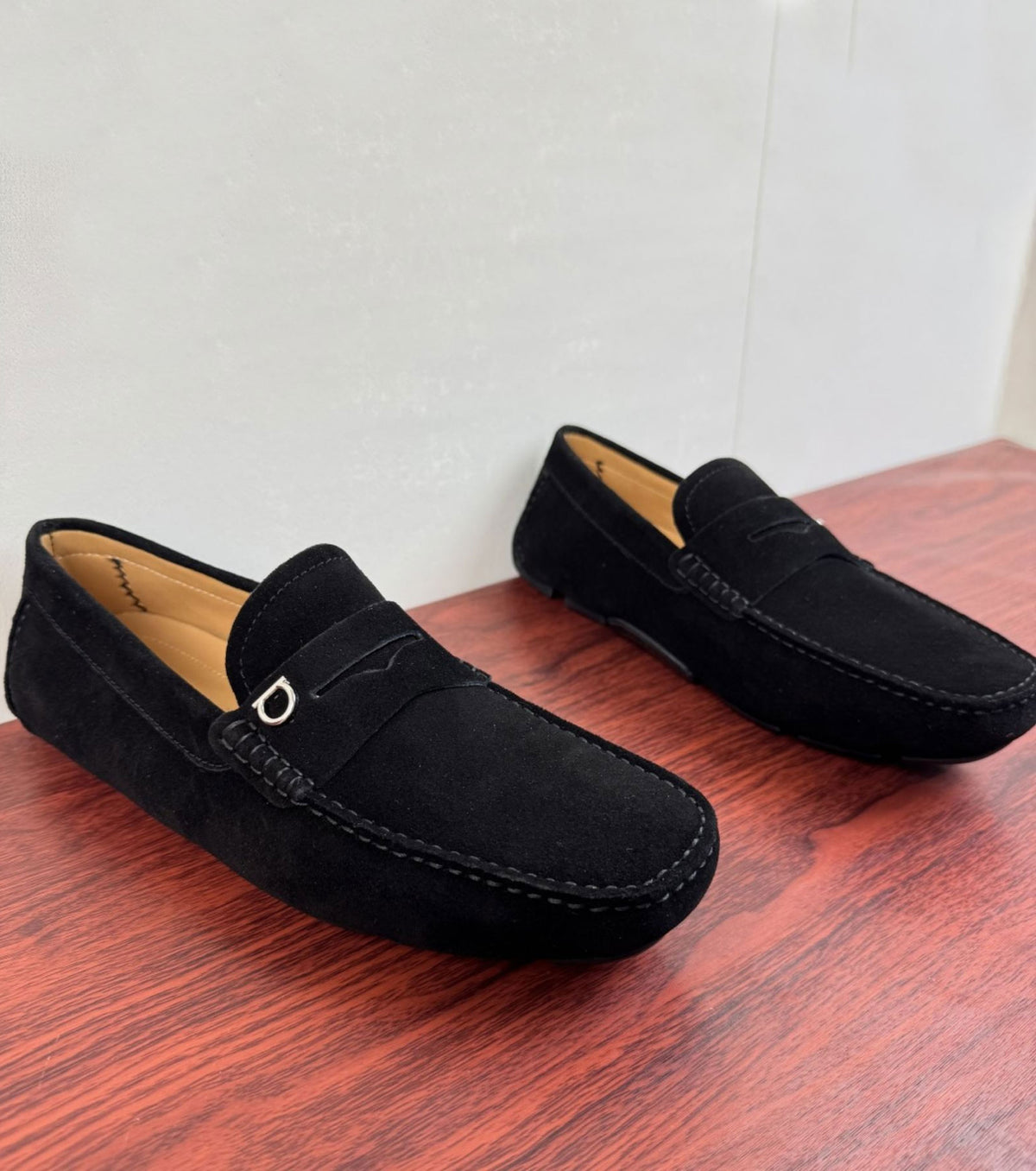 Suede Loafers