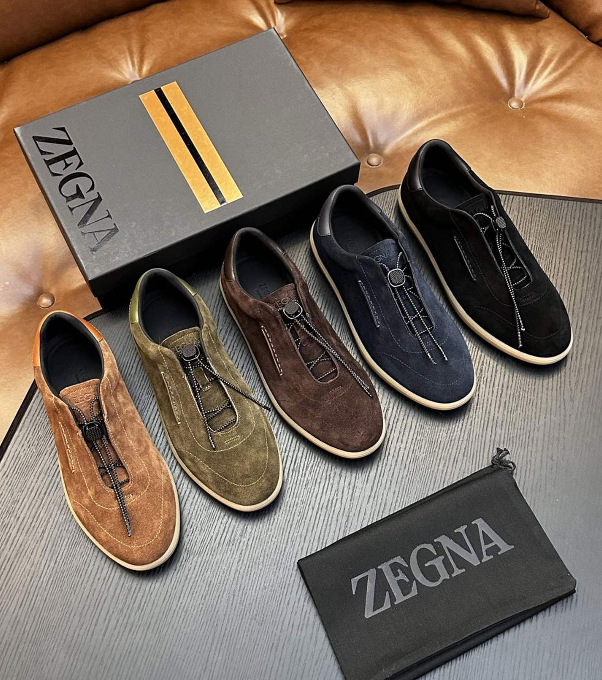 Suede Sneakers