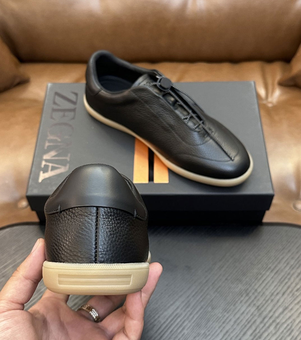 Leather Sneakers