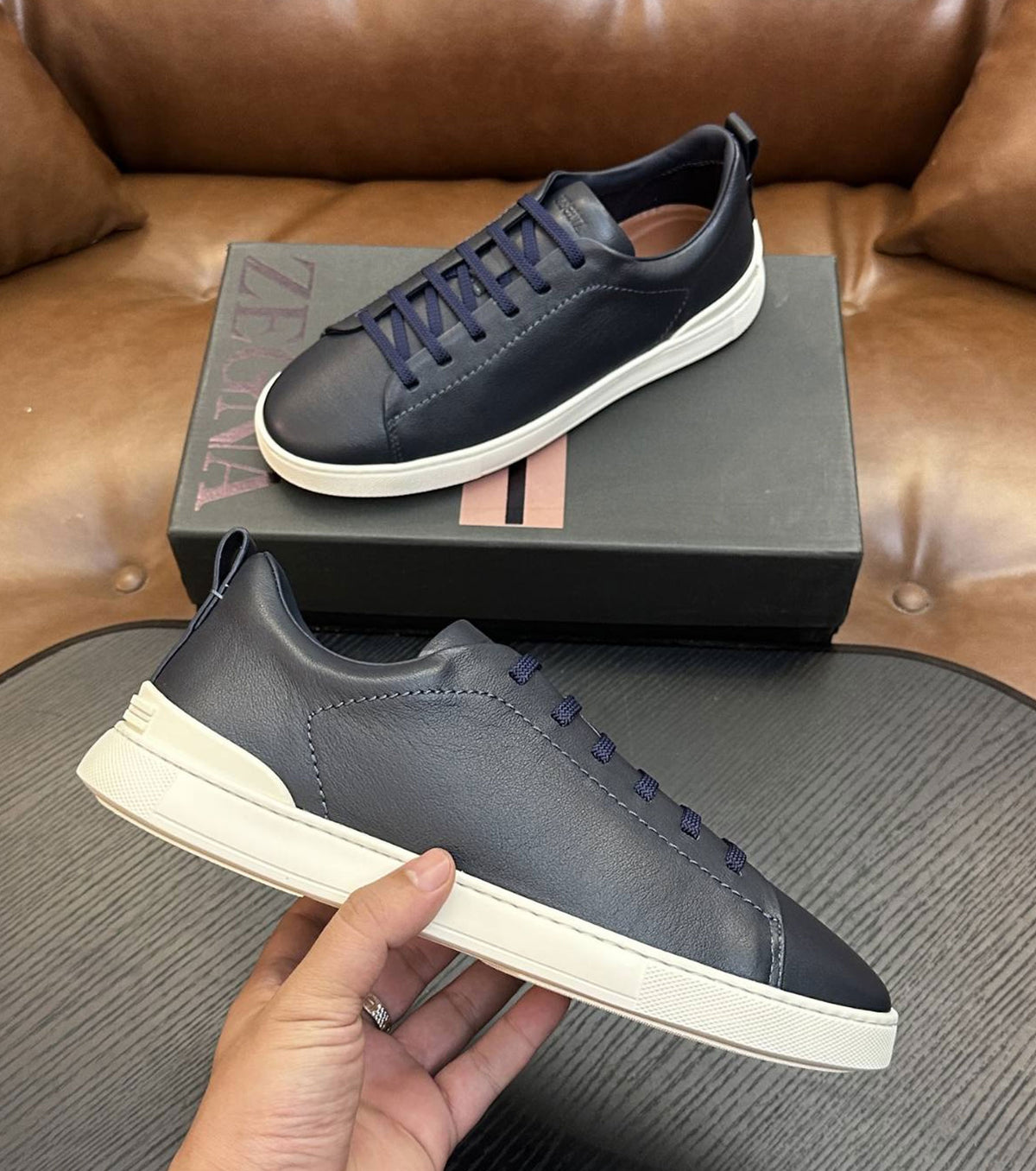 Leather Sneakers