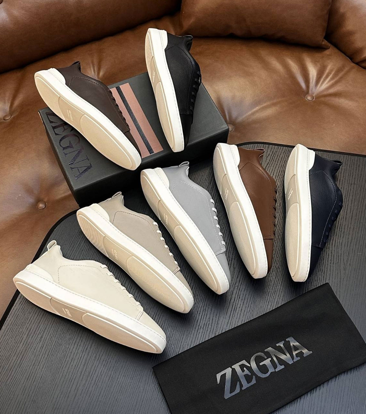 Leather Sneakers