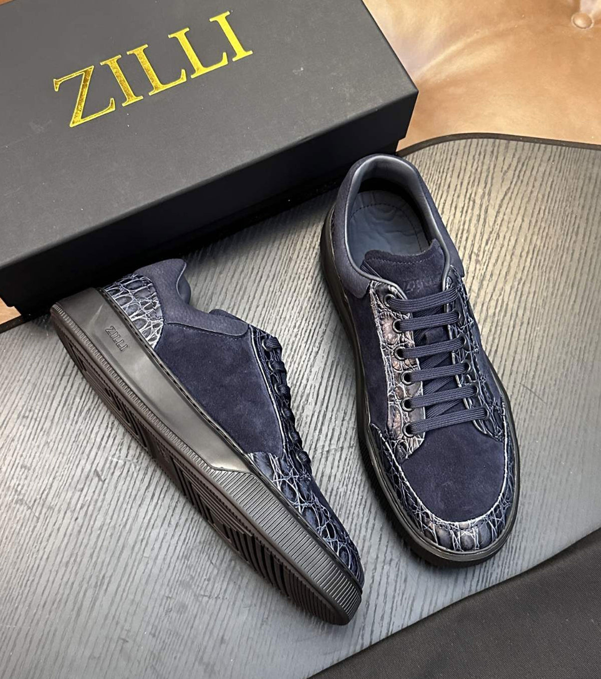 Leather Sneaker