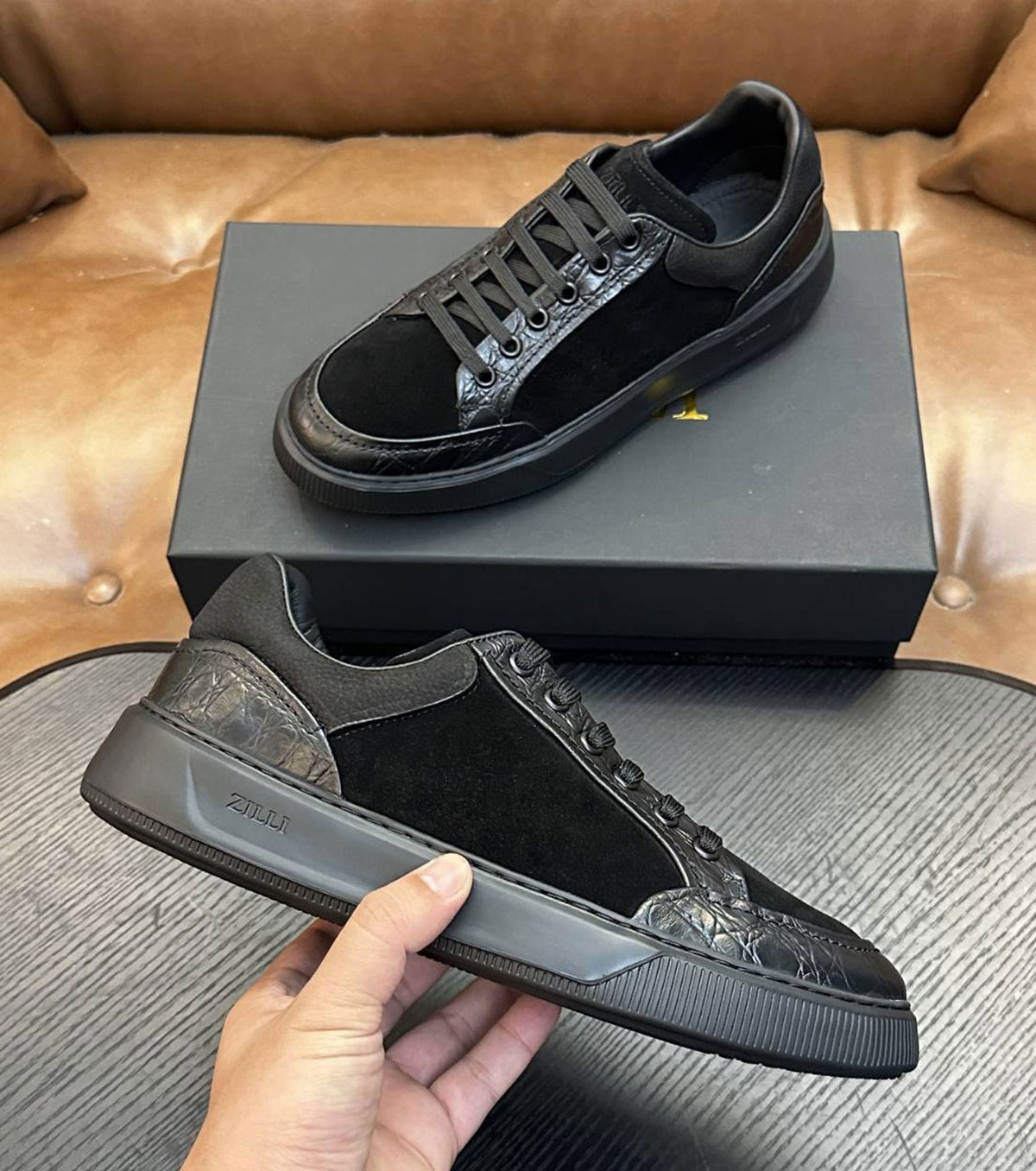 Leather Sneaker