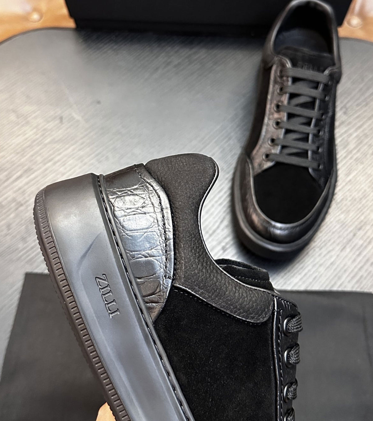 Leather Sneaker
