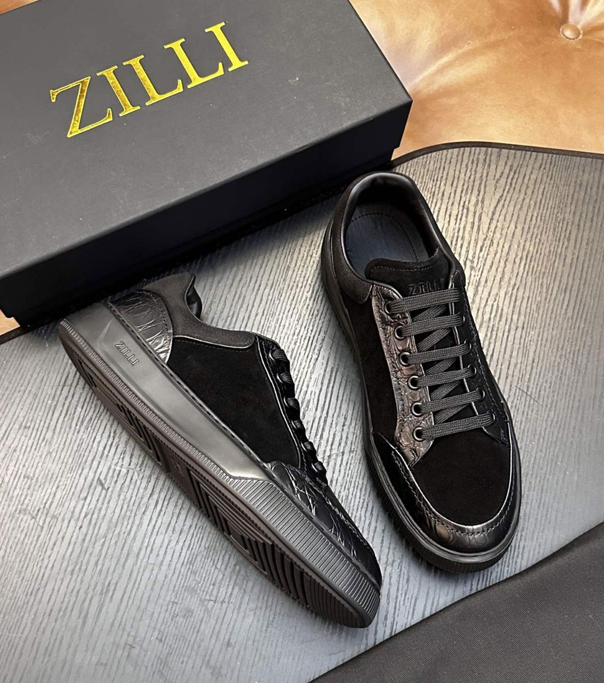 Leather Sneaker