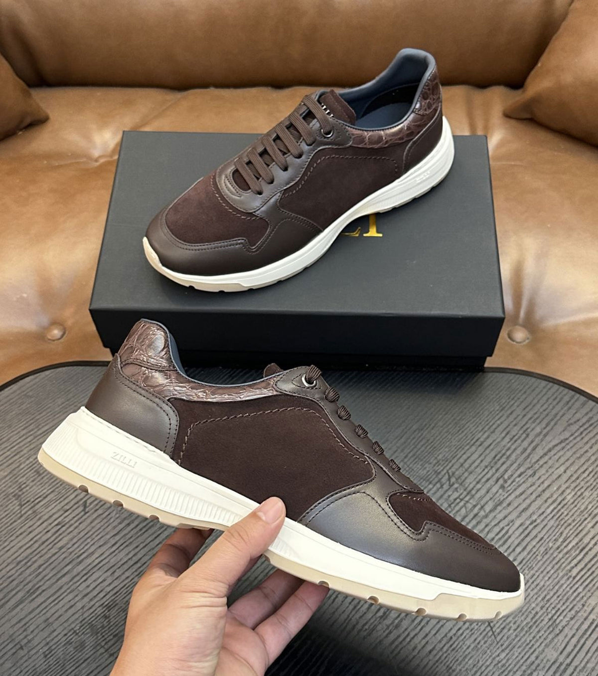 Leather Sneaker