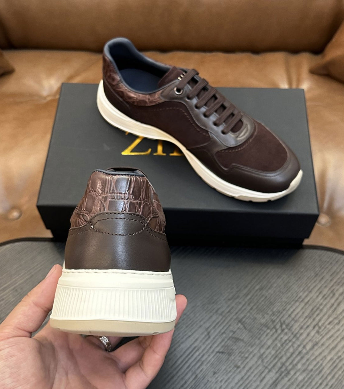 Leather Sneaker