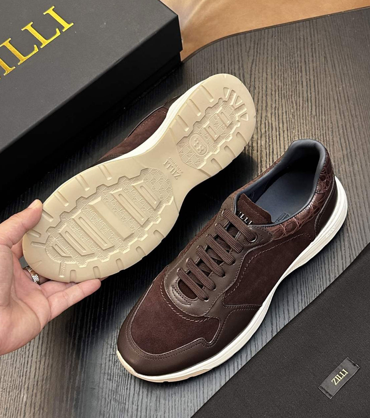 Leather Sneaker
