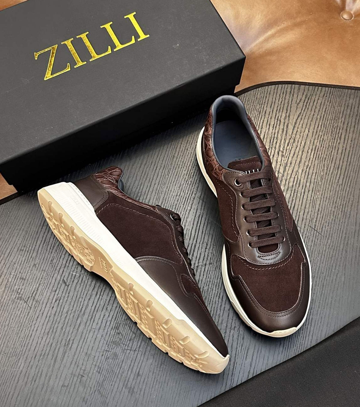 Leather Sneaker