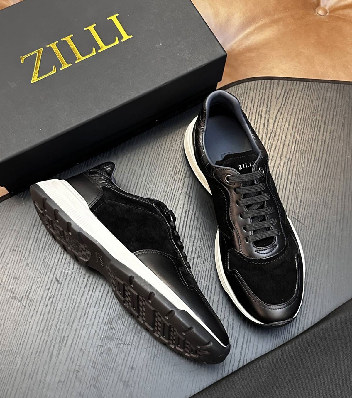 Leather Sneaker